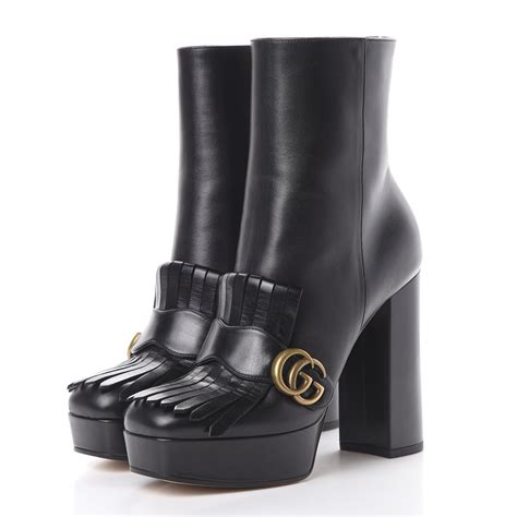 platforms gucci boots